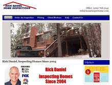 Tablet Screenshot of homeinspectorinc.com